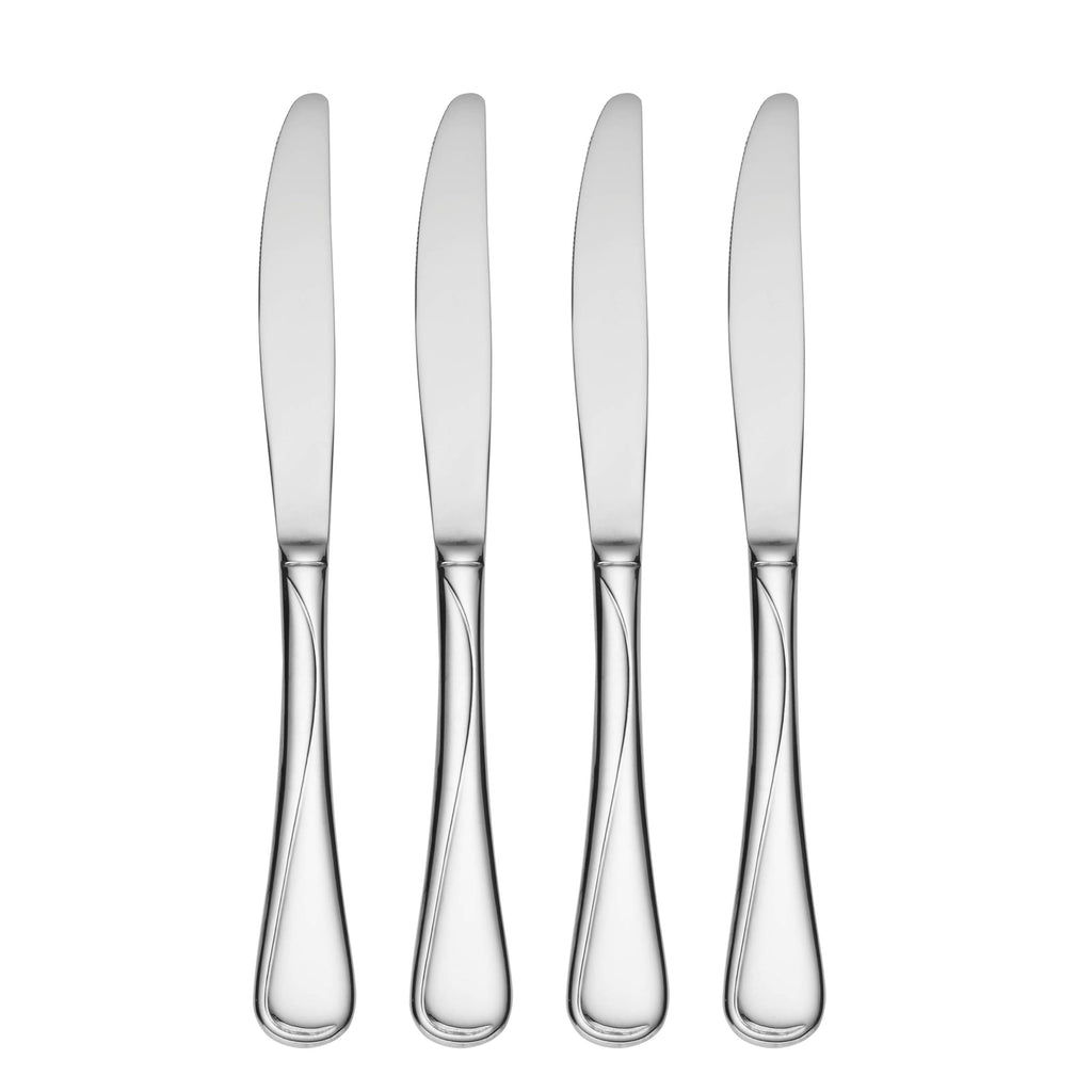 Oneida Flatware Flight Silver 18/0 Silverware Set for 12, (65-Piece)