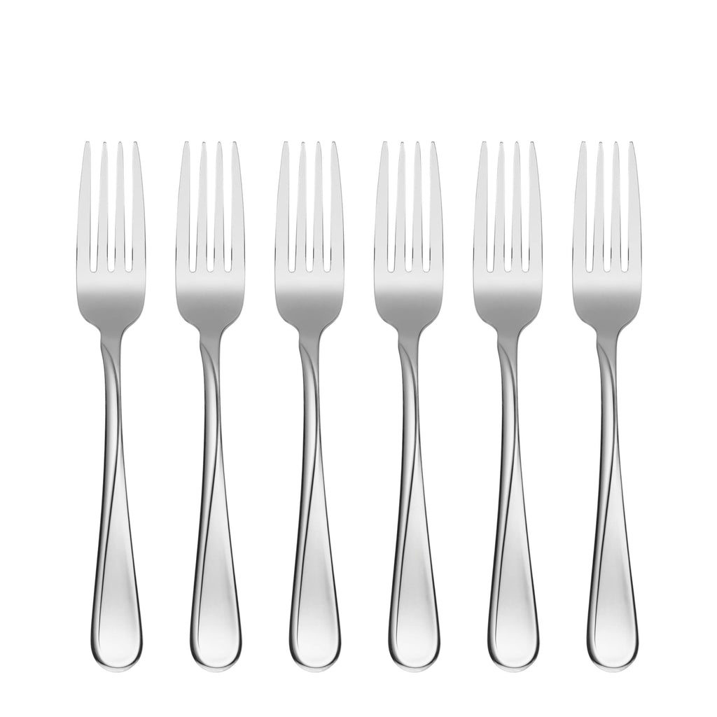 Oneida Flatware Flight Silver 18/0 Silverware Set for 12, (65-Piece)