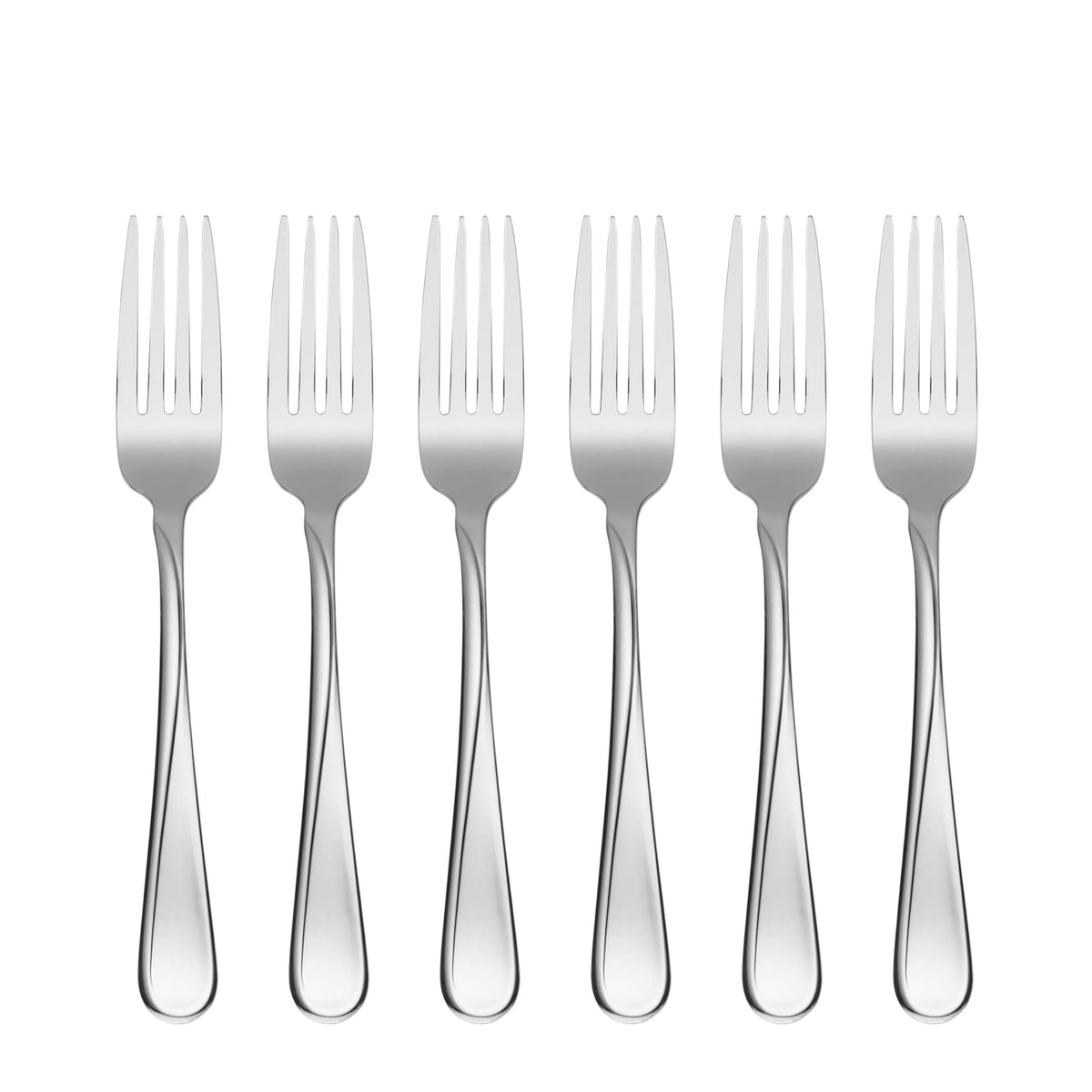 Oneida Flatware Flight Silver 18/0 Silverware Set for 12, (65-Piece)