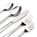 Heavy Duty Silverware Set for 8, Stainless Steel Flatware Cutlery Set