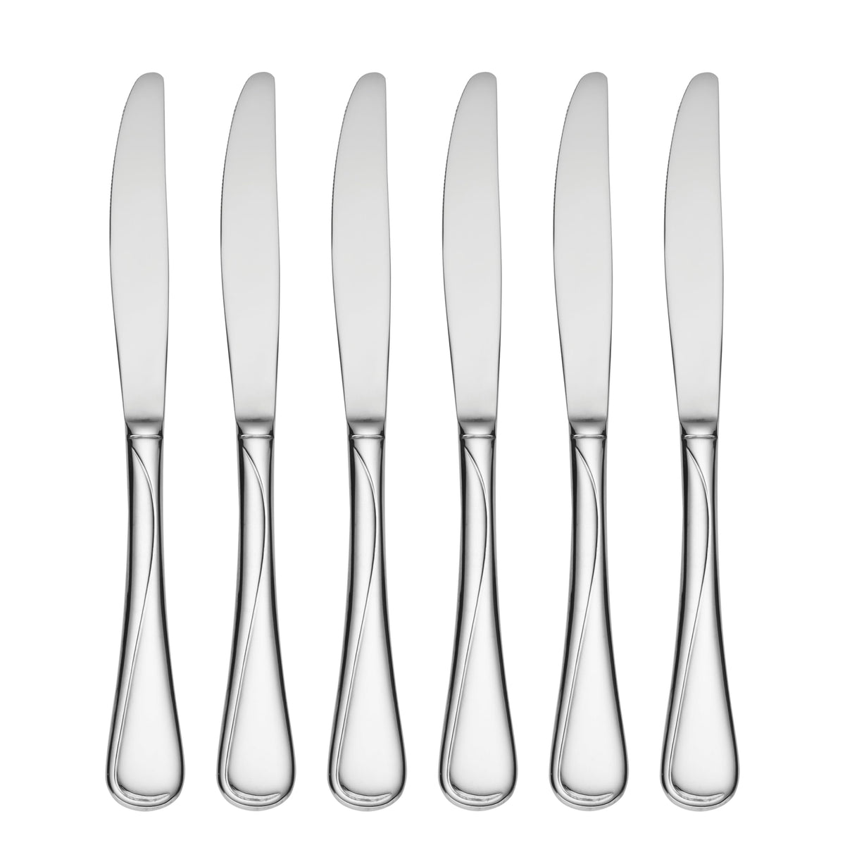 Oneida Flatware Flight Silver 18/0 Silverware Set for 12, (65-Piece)